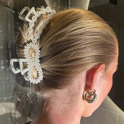 Flower Pearl Hair Clip Flower Pearl Hair Clip